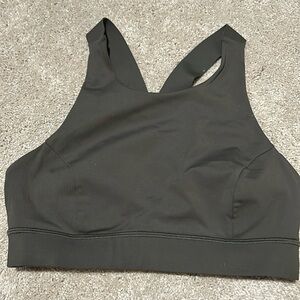 Lululemon Size 8 Dark Green Swim Top